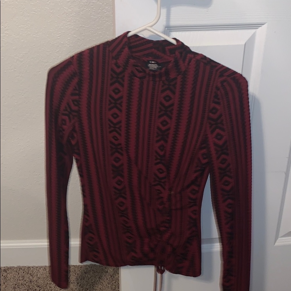 Black &Red Top